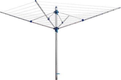 Blome Wäschespinne Idea, Wäscheschirm, 60 m Leinenlänge, inkl. Eindreh Bodenhülse