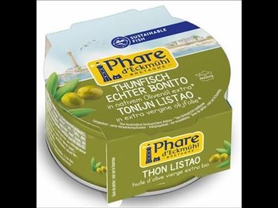 Phare d´Eckmühl 6x Thunfisch ECHTER BONITO in nativem Olivenöl extra, 160g 160g