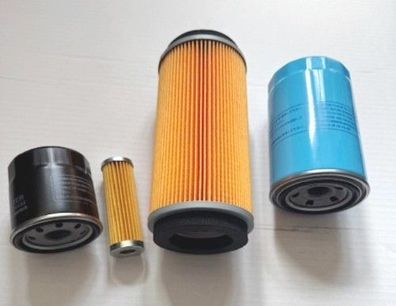 Filter Öl Kraftstoff Luft Hydraulik für Canycom S 100 S100 Motor Kubota D722