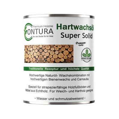 Contura Profi Hartwachsöl Super Solid Holzöl Holzschutz Wachs Öl