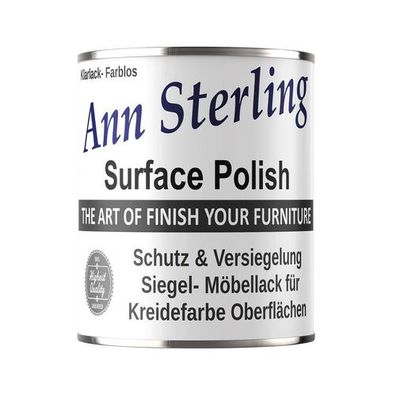 Contura Ann Sterling Siegellack / Versiegelung Klarlack -Finish- für Shabby Chic Farb