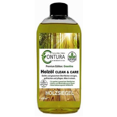Contura Clean & Care Greenline Edition 250ml Holzöl Parkettpflege Öl Fußbodenöl