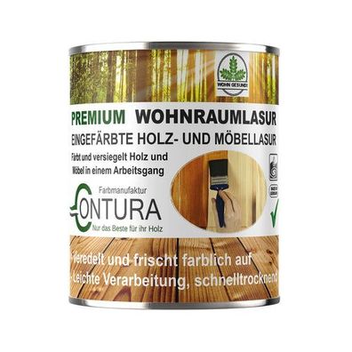 Contura Wohnraumlasur Holzfarbe Möbellasur Lackbeize Möbellack Lacklasur Innenlasur H