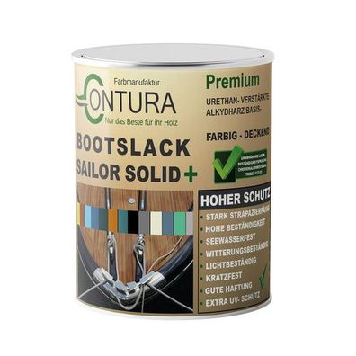 Contura Bootslack Farbig Glänzend Yacht- Buntlack Metall Holz GFK Holzlack Schiffslac