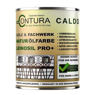 Contura Bio Wetterschutzfarbe Naturöl Fachwerk Haus Ölfarbe Öko Leinölfarbe Holz Farb