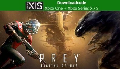 NEU für XBOX One Series X S Spiel Prey Digital Deluxe Game Key Code Email 24h