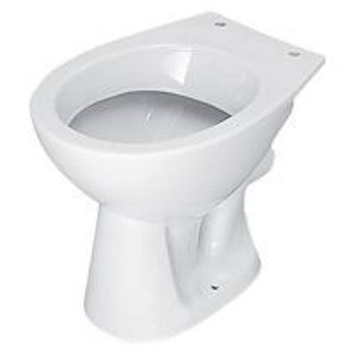 Geberit Paris Stand-Tiefspül-WC, Abg.: aagerecht, weiß, 004011000