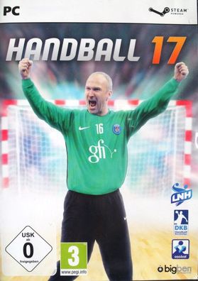 Handball 17 (PC, 2017, Nur der Steam Key Download Code) Keine DVD, Keine CD