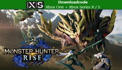 NEU für XBOX One Series X S Spiel Monster Hunter Rise Game Key Email 24h