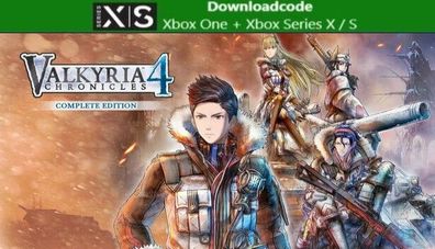 NEU für XBOX One Series XS Spiel Valkyria Chronicles 4 Complete Edition Game Key