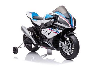 Elektro Kinder Motorrad BMW HP4 Race JT5001 Weiß