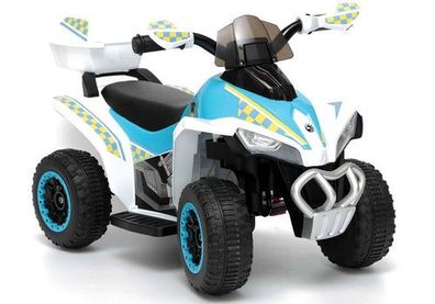 Elektro Quad YSA021A Polizei Weiß