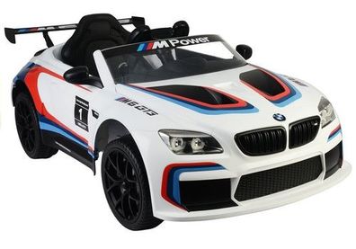 Elektro Kinderauto BMW M6 GT3 Weiß