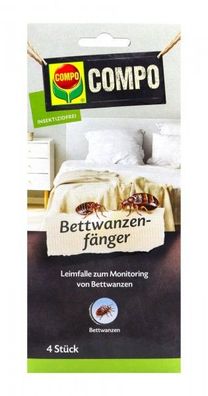 COMPO Bettwanzenfänger, 4 er