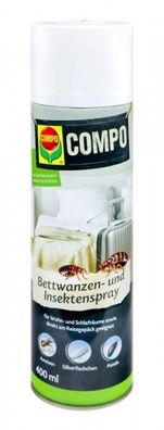 COMPO Bettwanzen-und Insektenspray, 400 ml