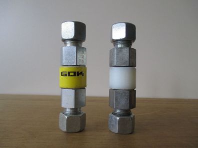 GOK GV Muffe 12x12 DIN geprüft Gasmuffe gerade isoliert Art. Nr07903-06 S14/345