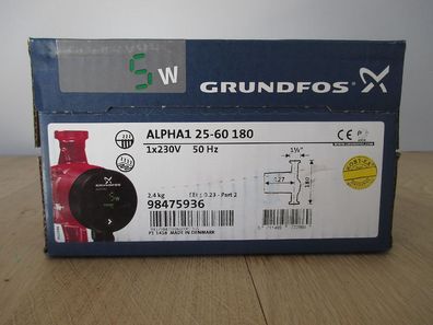 Grundfos Pumpe Alpha 1 25 - 60 180 Heizunspumpe KOST-EX P15/2