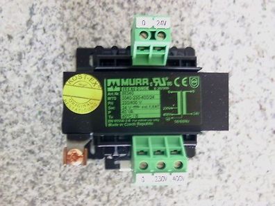 Trafo pri 230 V 400 V sec 24 V 40 VA T9/501
