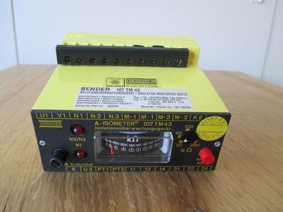 Isolationsüberwachungsgerät A - Isometer Isolationsmesser 107 TM 43 S11/139