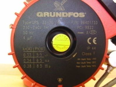 Grundfos UPS 32-30/4 F Heizungspumpe Umwälzpumpe 1x230 V 220 mm P13/207