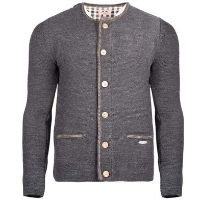 Maddox Strickjacke Hausstein anthrazit