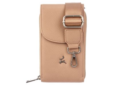 Prato S914-G LM Joyce Umhängetasche Handytasche genarptes PU - Farben: rose