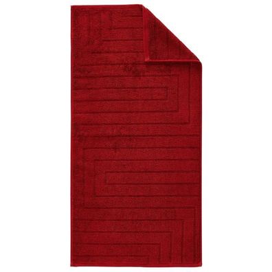 Dyckhoff Handtuch City Lights Queens, 50x100cm, rubin 1 St