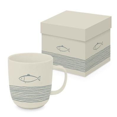 Matte Mug Pure Fish off white 1 St