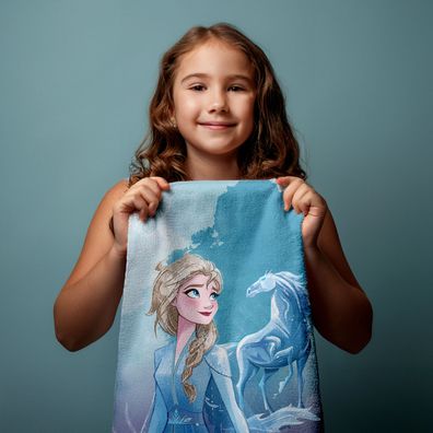 Elsa Frozen Duschtuch Badetuch Handtuch 70 x 140cm