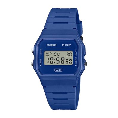 Casio - F-91WB-2A1EF - Armbanduhr - Unisex - Quarz - Classic