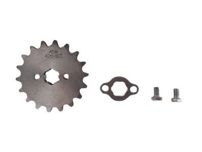 Primäres Kettenrad Ritzel Zahnrad Antriebsrad 18 Zähne H420 Kette Mittelloch 17mm