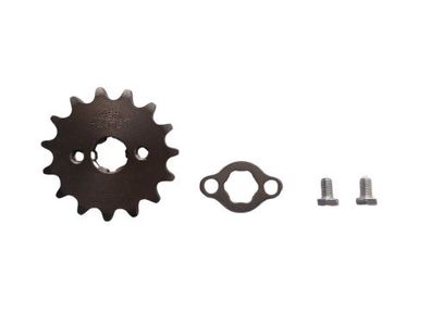 Primäres Kettenrad Ritzel Zahnrad Antriebsrad 15 Zähne H420 Kette Mittelloch 17mm