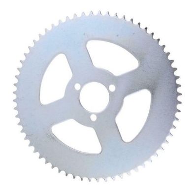 Kettenrad Ritzel Zahnrad Antriebsrad Kette 64 Zähne T8F Kette InnenØ 35,5 mm silber