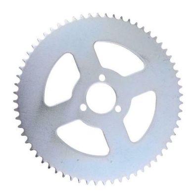 Kettenrad Ritzel Zahnrad Antriebsrad Kette 58 Zähne T8F Kette InnenØ 35,5 mm silber