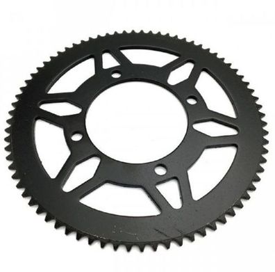 Kettenrad Ritzel Zahnrad Antriebsrad 76 Zähne 219H Kette InnenØ 76,5 mm schwarz