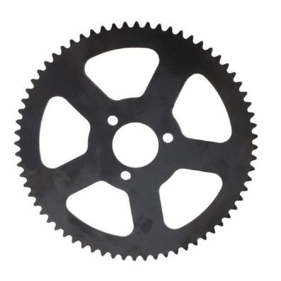 Kettenrad Ritzel Zahnrad Antriebsrad Kette 74 Zähne 25H Kette InnenØ 35,5 mm schwarz