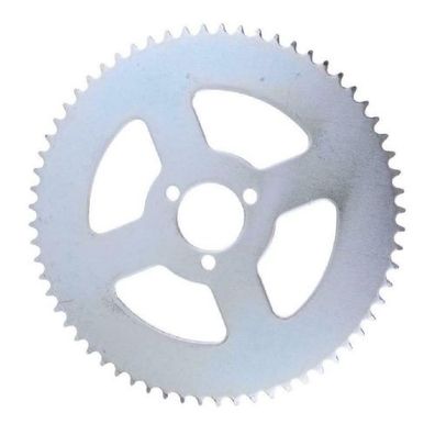 Kettenrad Ritzel Zahnrad Antriebsrad Kette 74 Zähne 25H Kette InnenØ 29 mm silber