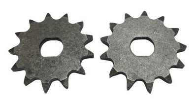 2 Stück Kettenrad Ritzel Zahnrad Antriebsrad Kettenradscheibe 13 Zähne T8F Kette