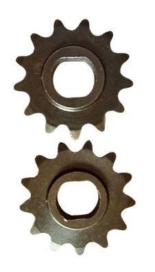 2 Stück Kettenrad Ritzel Zahnrad Antriebsrad Kettenradscheibe 13 Zähne H25 Kette