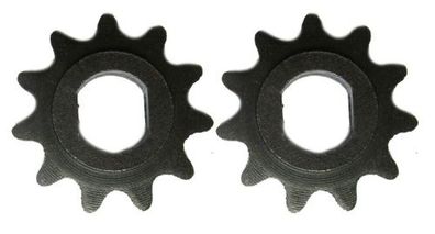 2 Stück Kettenrad Ritzel Zahnrad Antriebsrad Kettenradscheibe 11 Zähne H25 Kette