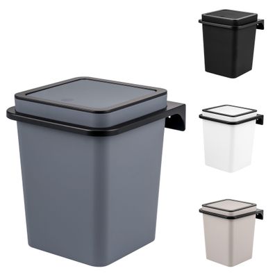bremermann Kosmetikeimer SAVONA inkl. Wandhalterung, 6 L Volumen, Kunststoff