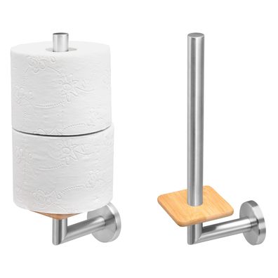 bremermann Bad-Serie PIAZZA BAMBUS - Toilettenpapierhalter mit Bambusboden