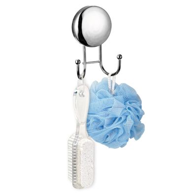 bremermann Bad-Serie Moon-Loc Doppelwandhaken, Handtuchhaken, Wandhalter