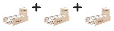 3 x foodspring Protein Bar Extra Chocolate (12x45g) White Mocha