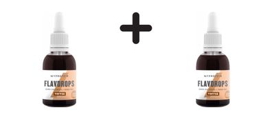 2 x Myprotein Flavour Drops (50 ml) Toffee