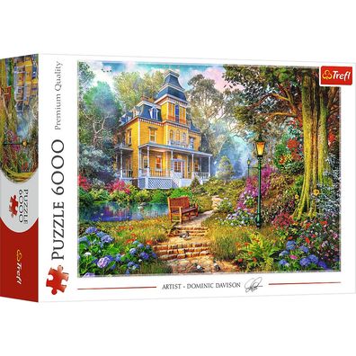 Trefl, Dominic Davison Landschaftshaus, 6000 Teile Puzzle