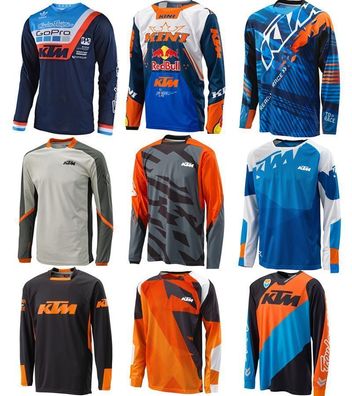 Herren Radsport Sommer Sweatshirt KTM Offroad-Renne Trikot Freizeit Pullover