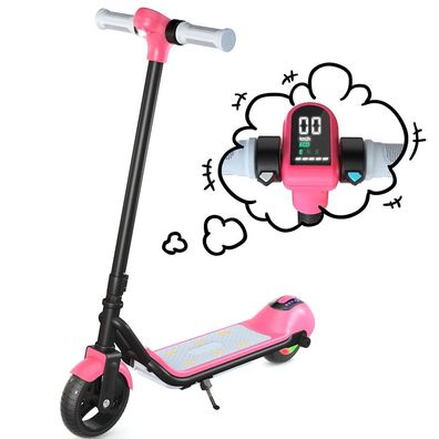 Elektro-Kinderroller Cityroller, E Scooter für Kinder, 6-12 Jahre, Bluetooth+Bunte Li