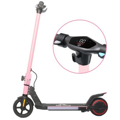 Kinder Elektroroller 6,5 Zoll - 14km/h, faltbar mit LED-Beleuchtung für 6-12 Jahre