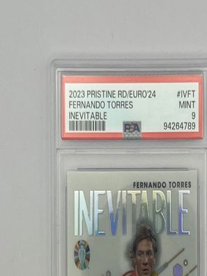 Fernando Torres PSA 9 Inevitable 2023 Pristine Edition